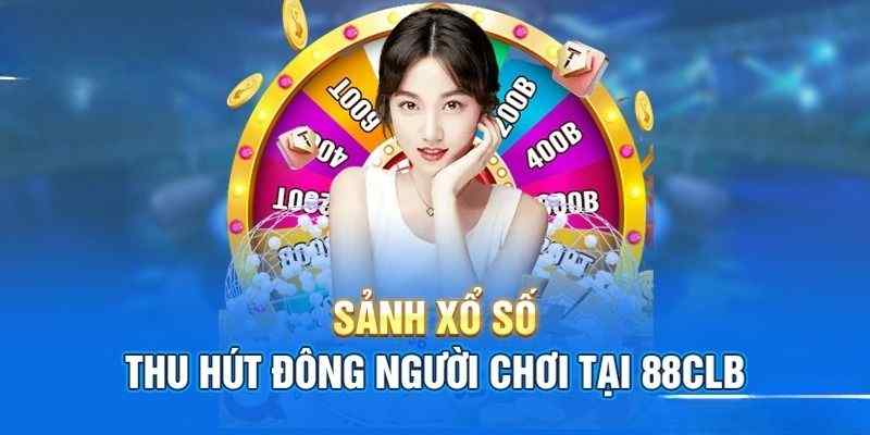 Giao diện xổ số 88CLB ghi điểm bởi sự đơn giản hóa